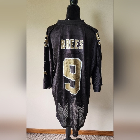 Reebok Onfield Drew Brees New Orleans Saints Jersey Mens Size 2XL. - Picture 2 of 7